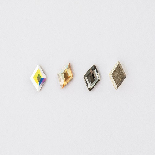[오스트리아 크리스탈] 2773 다이아몬드쉐입 플랫백 10개입 (5×3mm)