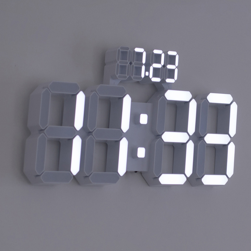 [플라이토] 국산 데이즈 인테리어 LED 벽시계 38cm