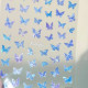 [아우라글리터] 신비주의 나비 스티커